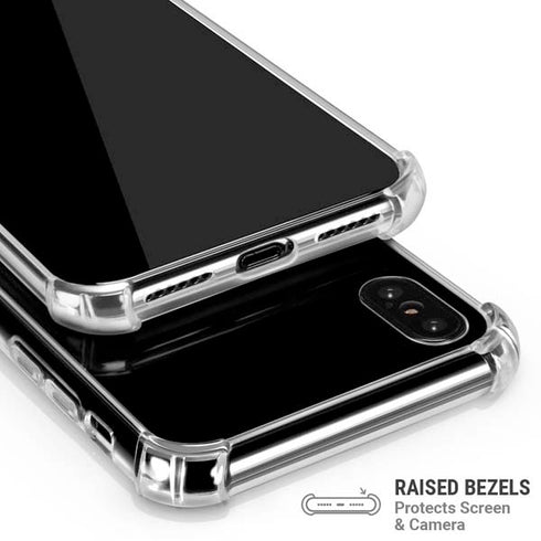 University of Arkansas-Fayetteville Razorbacks Black iPhone XS Max Clear Case
